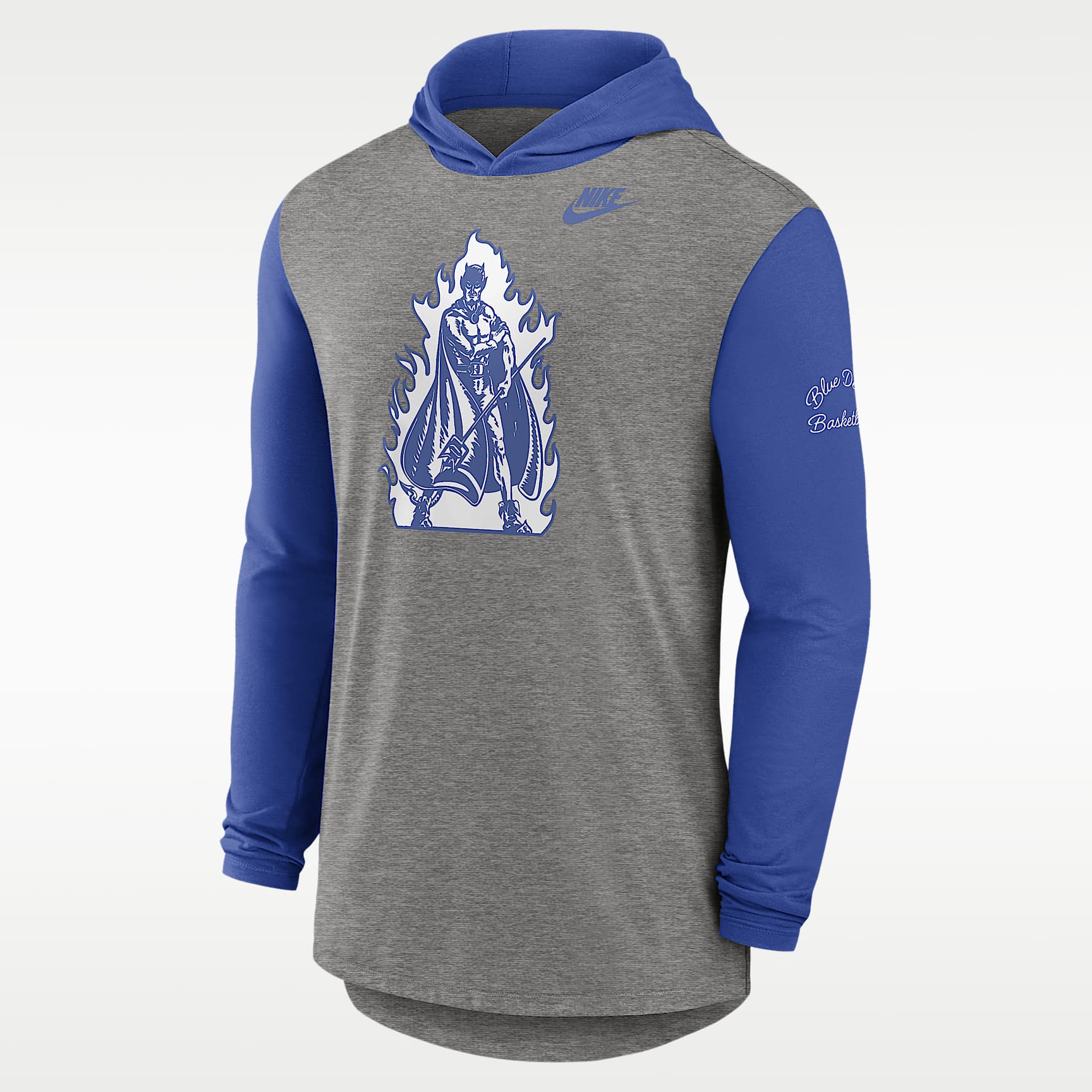 Duke Campus Legacy Men's Nike Dri-FIT College Long-Sleeve Hooded T